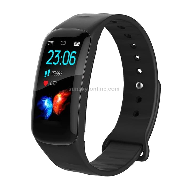 H29 1.14 inches IPS Color Screen Smart Bracelet IP67 Waterproof, Support Step Counting / Call Reminder / Heart Rate Monitoring / Sleep Monitoring (Black)