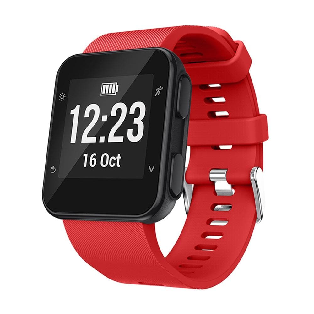 Silicone Sport Watch Band for Garmin Forerunner 35 (Red)