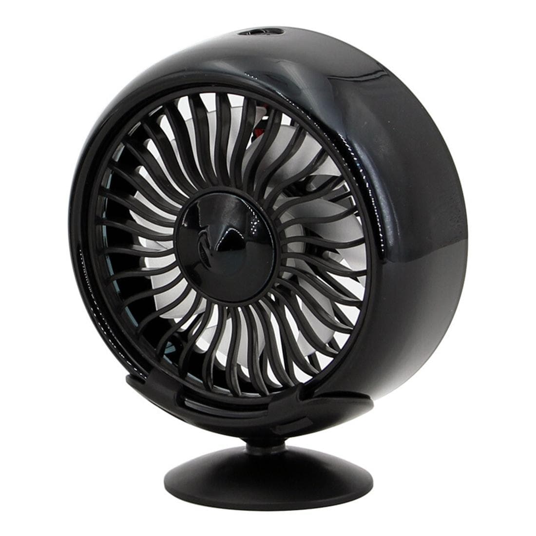 Multi-function Portable Car Air Outlet Sucker Electric Cooling Fan (Black)