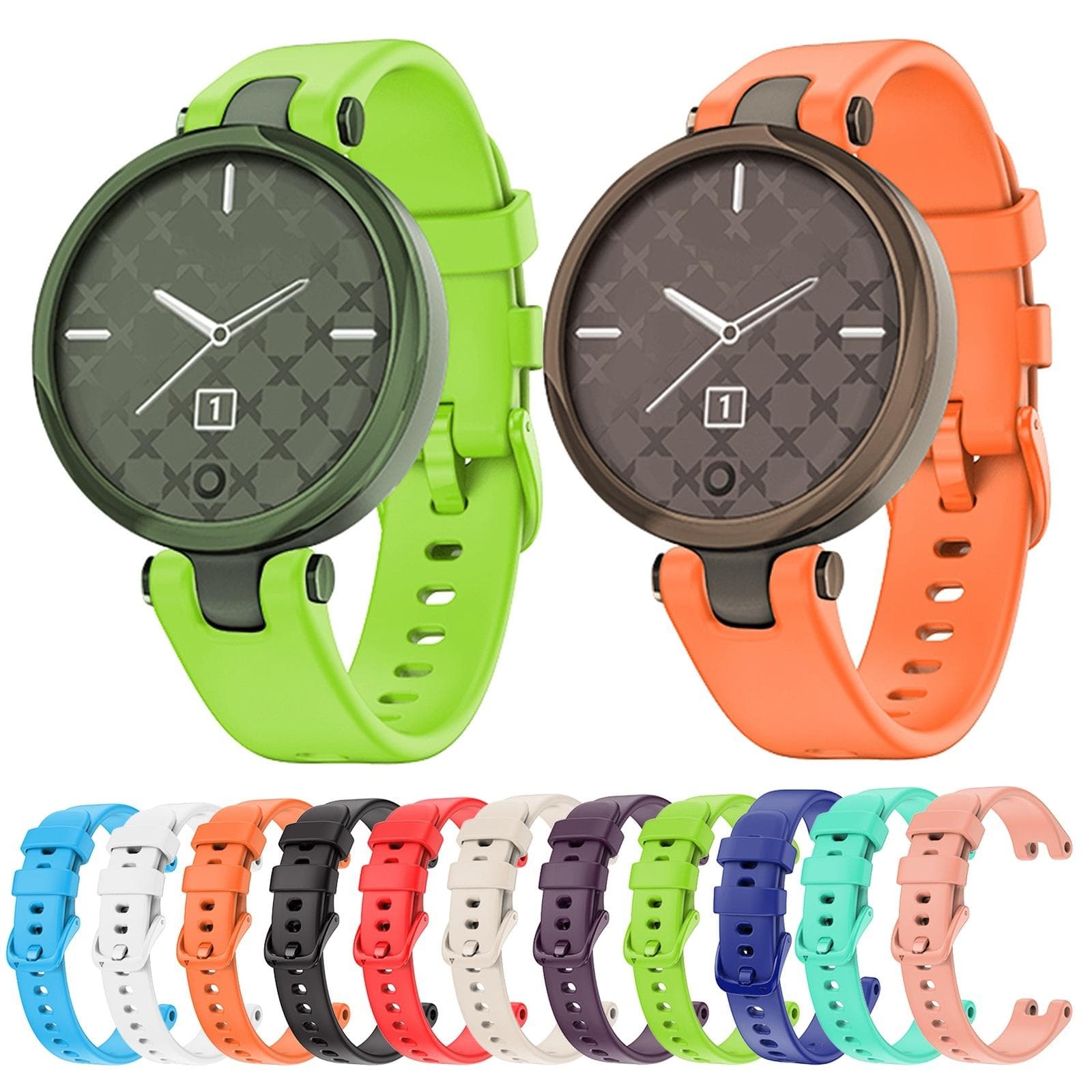 For Garmin Lily Silicone Watch Band