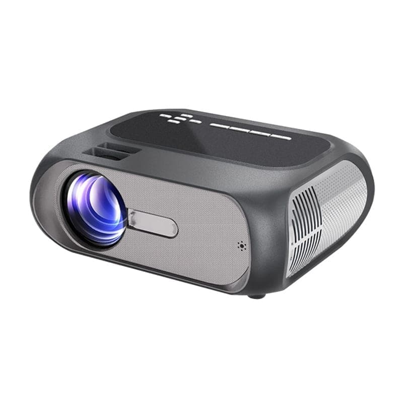 T7 1920x1080P 200 ANSI Portable Home Theater LED HD Digital Projector, Same Screen Version, AU Plug (Black)