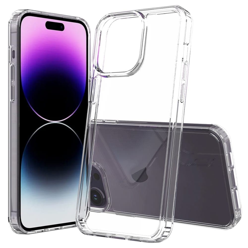 For iPhone 15 Pro Max Scratchproof Acrylic 1.5mm Phone Case