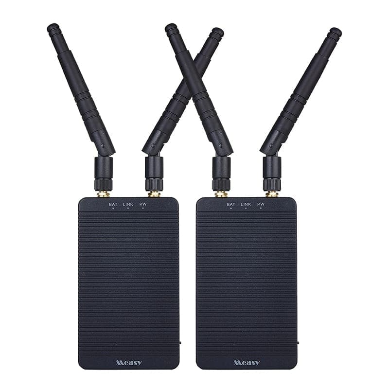 Measy T1 4K HDMI 2.0 Wireless Audio Video Transmitter Receiver Extender Transmission System, Transmission Distance: 200m, EU Plug (Black)