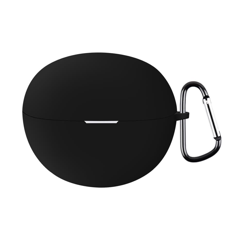 For Huawei FreeClip Earphone Liquid Silicone Protective Case (Black)