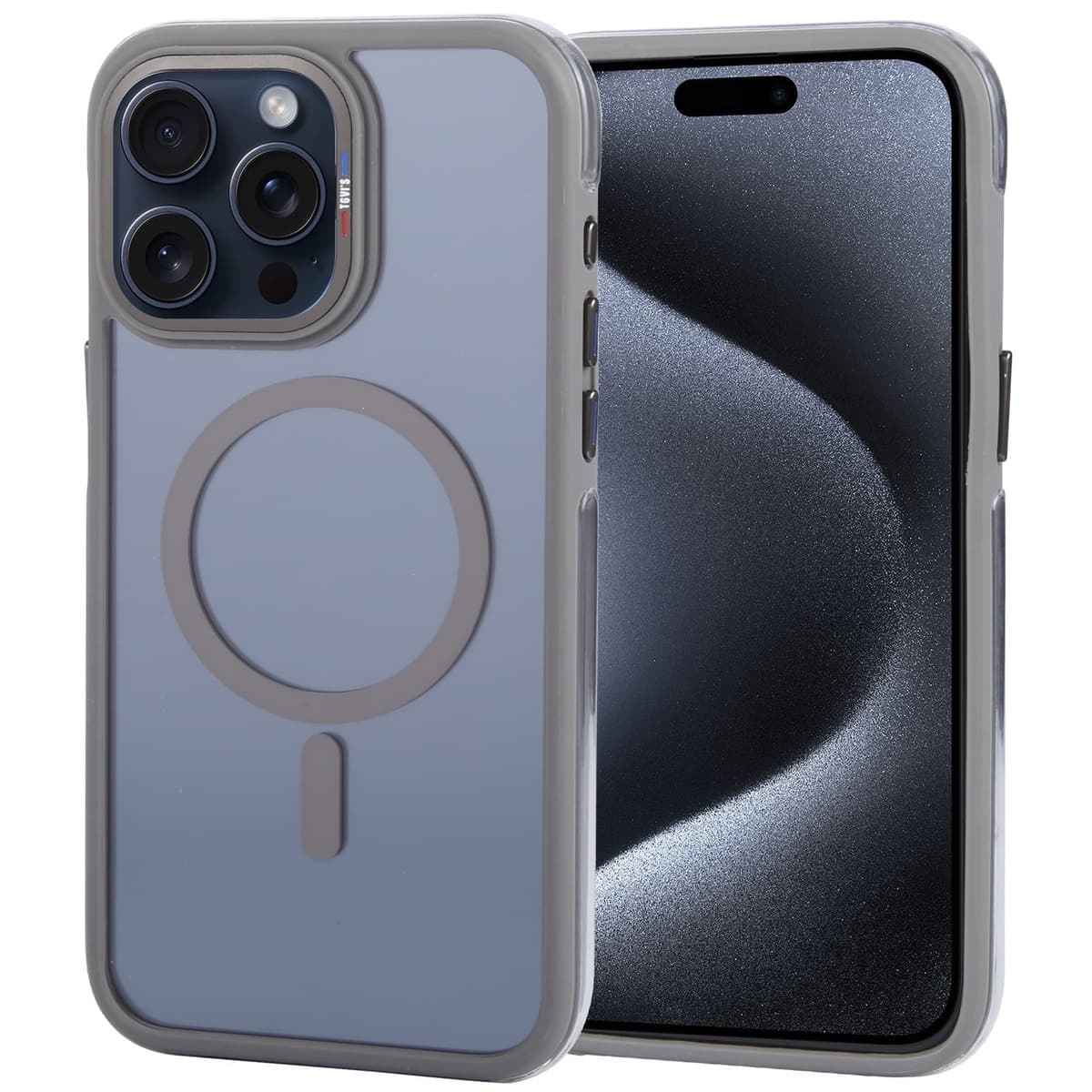 For iPhone 15 Pro Max TGVIS Vigor Series Airbag MagSafe Magnetic Phone Case
