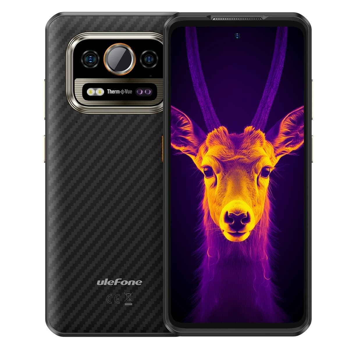 Ulefone Armor 25T Pro Rugged Phone, 8GB+256GB, Thermal Imaging, 6.78 inch Android 15 MediaTek Dimensity 6300 Octa Core, Network: 5G, NFC