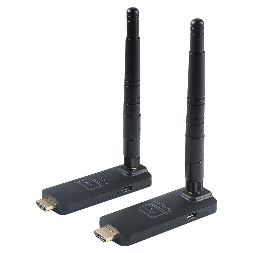 Measy AM18052T 5G Wireless Screen Mirroring Transmitter and Receiver Set (Black)