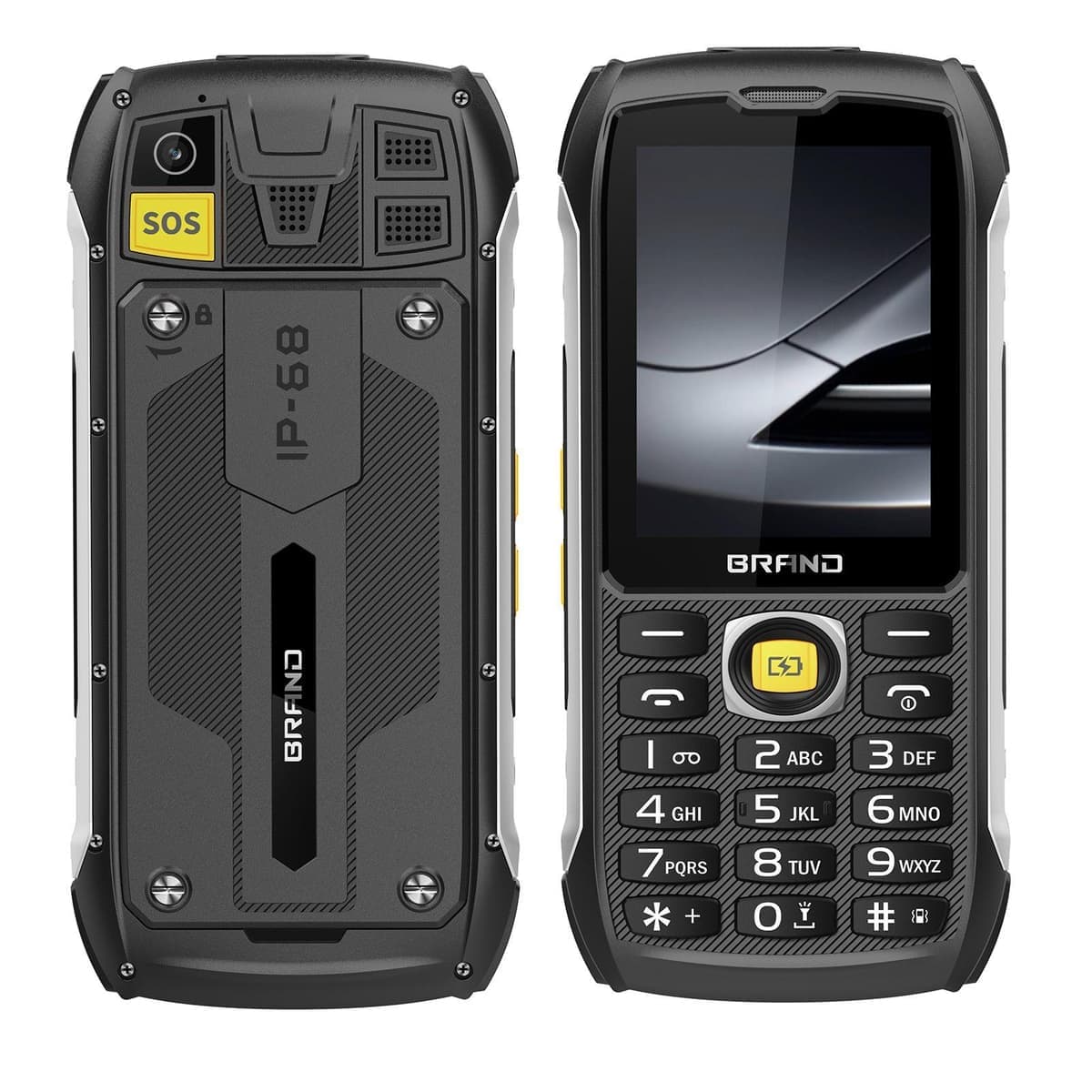 HP289X 4G IP68 Rugged Phone, 2.8 inch, 4500mAh Battery
