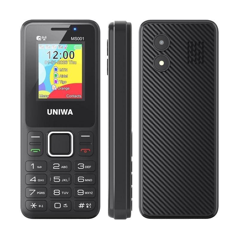 UNIWA MS001 Keypad Phone, 1.77 inch Spreadtrum SC6531CA, Network: 2G