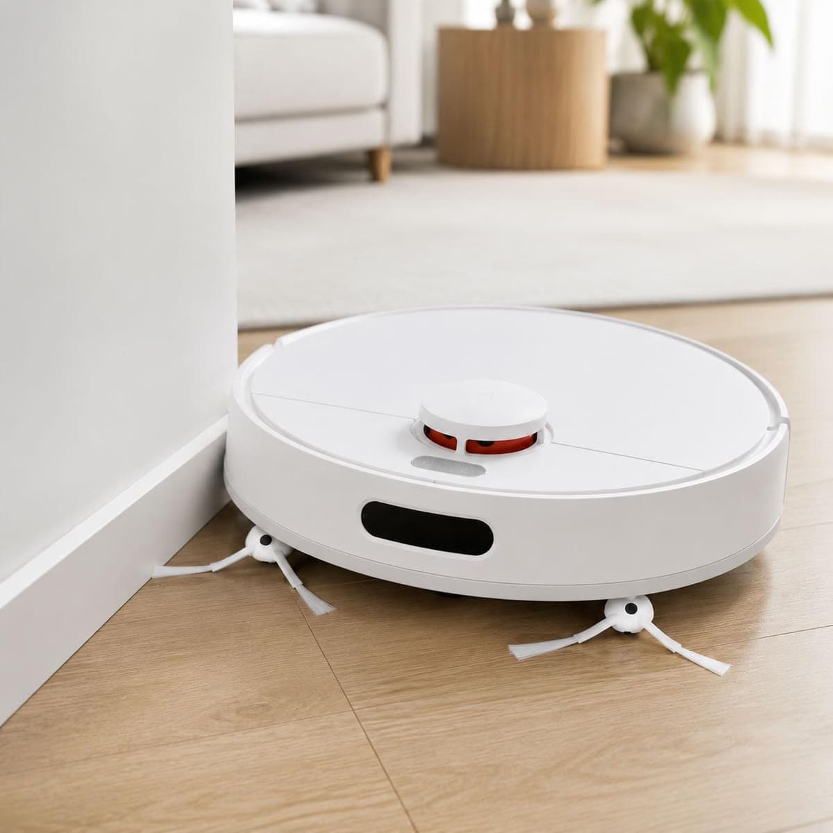 For Xiaomi Mijia Robot Vacuum Mop 2 Pro MJST1S Replacement Parts, Dual White Side Brush