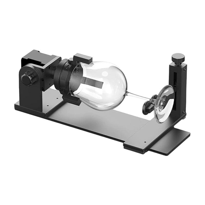 DAJA RF2 Laser Engraver Rotary Fixture Clamp for Irregular Objects, Compatible with Rings, Cups (Grey)