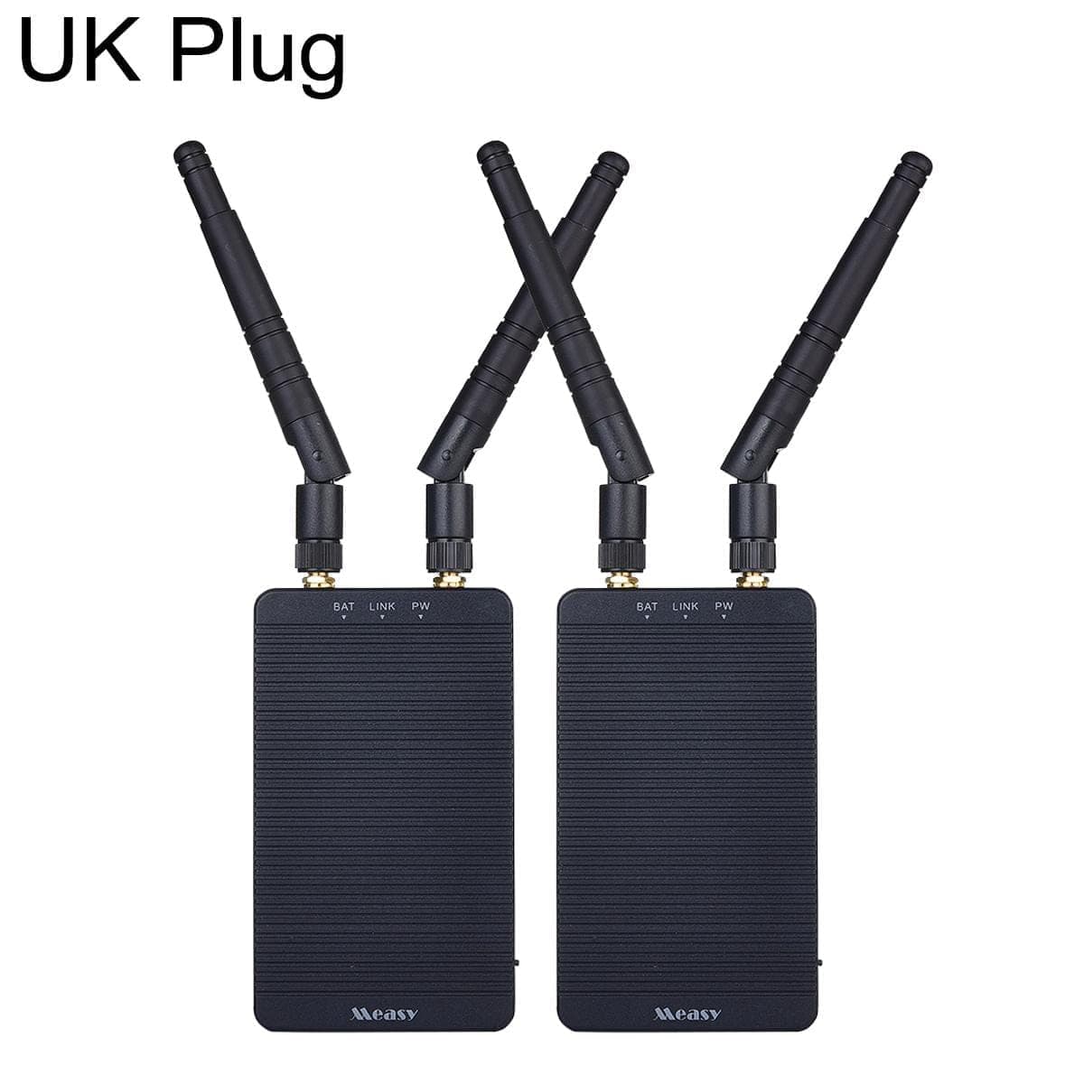 Measy T1850 Cinematic-grade Wireless HDMI Video Transmission System, Plug Type:UK Plug (Black)