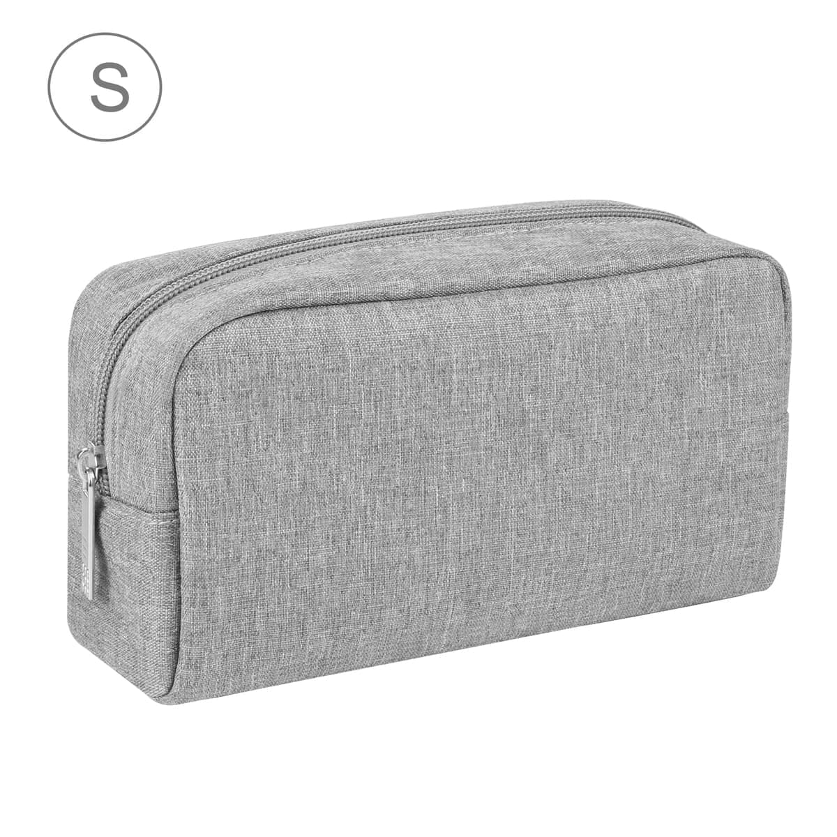 HAWEEL Electronic Organizer Storage Bag for Charger, Power Bank, Cables, Mouse, Earphones, Size: S (Grey)