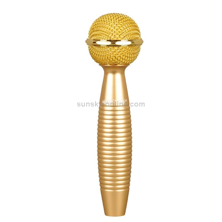 AQ-230 Zinc Alloy K Song Live Recording Noise Reduction Capacitor Microphone, with Shock Mount