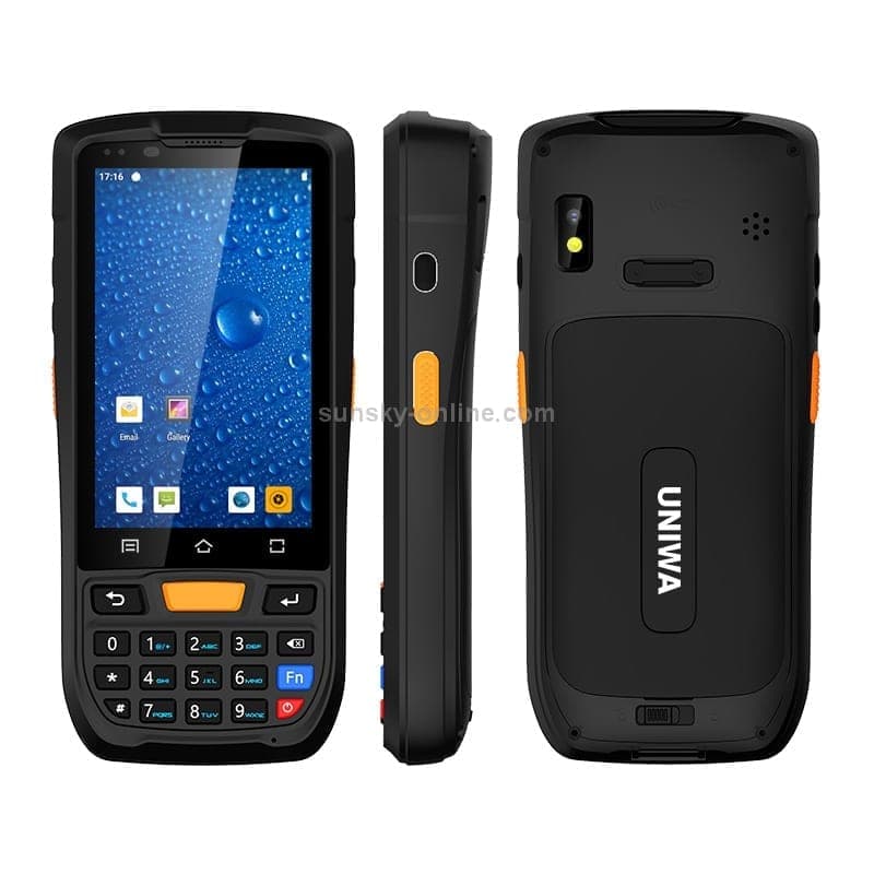 UNIWA HS001 Rugged Phone, 2GB+16GB, Waterproof Dustproof Shockproof, 4300mAh Battery, 4.0 inch Android 9.0 MTK6761 Helio A22 Quad Core up to 2.0GHz, Network: 4G (Black)