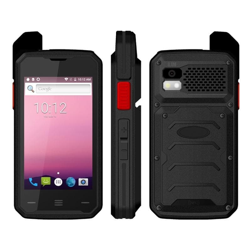 UNIWA T101 Walkie Talkie Rugged Phone, 2GB+16GB, 4600mAh Battery
