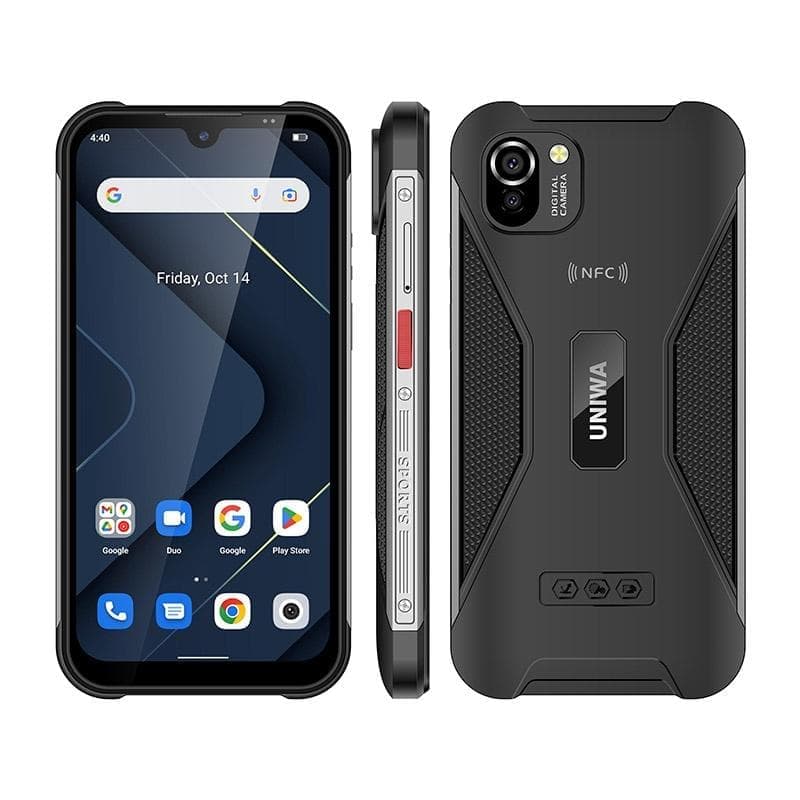 UNIWA W555 Rugged Phone, 3GB+32GB, Dual Rear Cameras