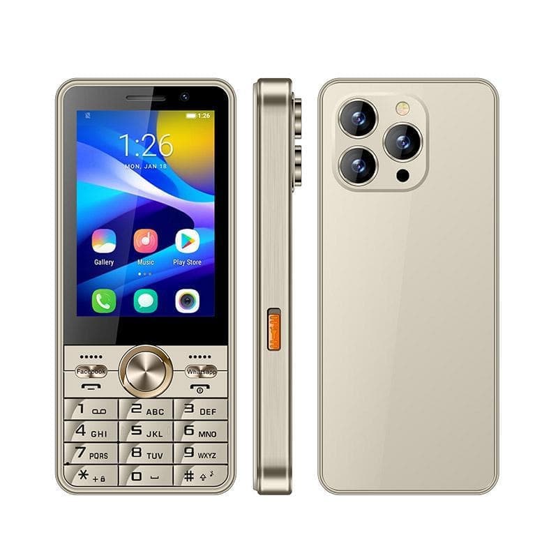 UNIWA XS17 Feature Phone, 2GB+16GB, 3.5 inch Android 8.1 MT6737M Quad Core