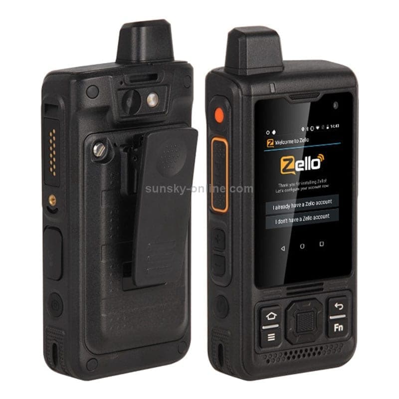 UNIWA B8000 Rugged Phone, 1GB+8GB, IP68 Waterproof Dustproof Shockproof, 4000mAh Battery, 2.4 inch Android 8.1 MTK6739 Quad Core, Network: 4G, PTT, OTG, SOS (Black)