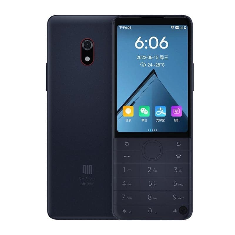 QIN F22 Pro 4G, 4GB+64GB, 3.54 inch Android 12 Helio G85 Octa Core, Network: 4G, OTG, Infrared Remote Control, Single SIM, Support Google Play (Black)