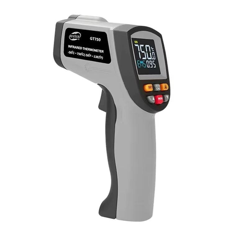 BENETECH GT750 Portable Digital Laser Point Infrared Thermometer, Temperature Range: -50-750 Celsius Degree (Grey)