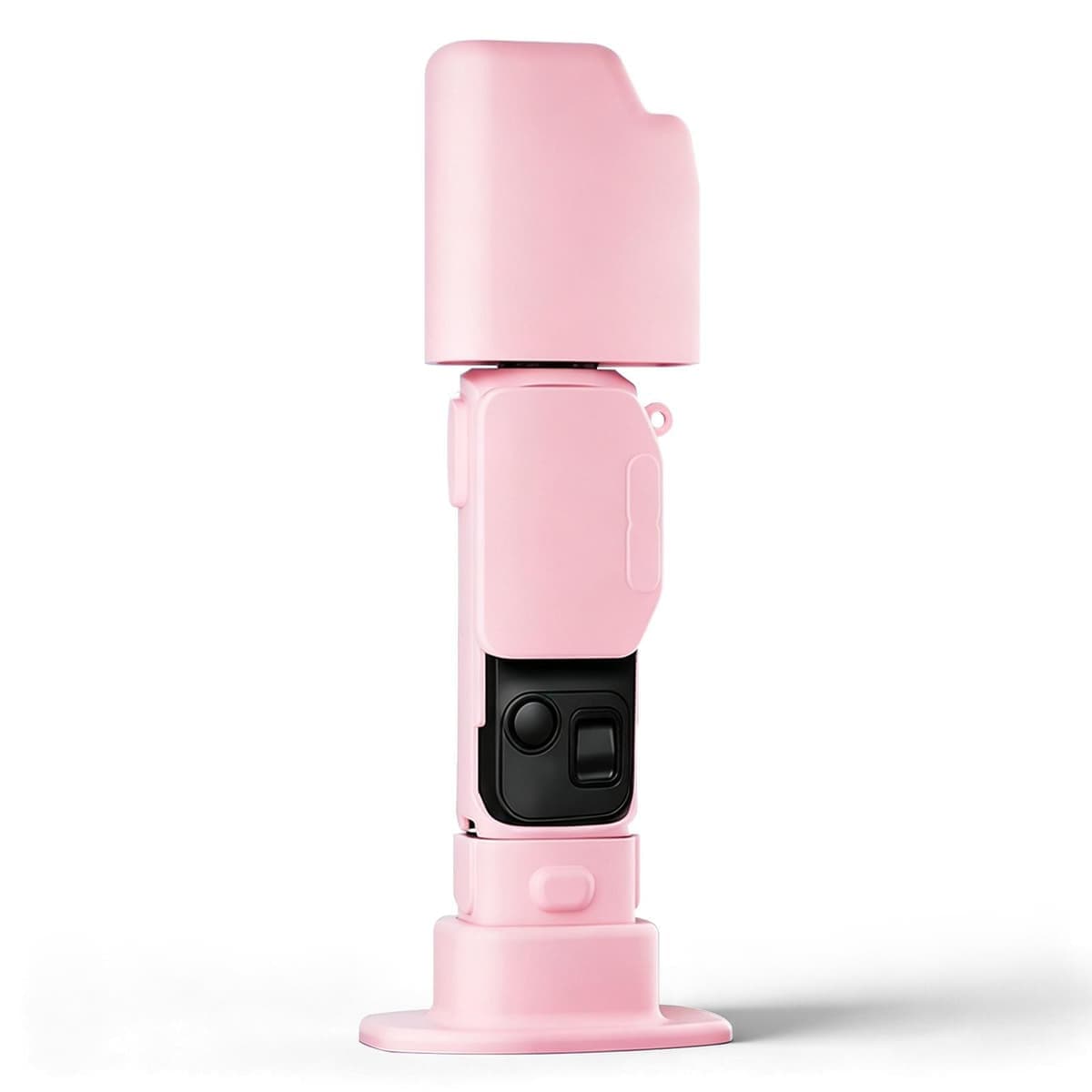 For Insta360 Luna Ultra PULUZ 6-in-1 Silicone Protective Full-Body Camera Case (Pink)