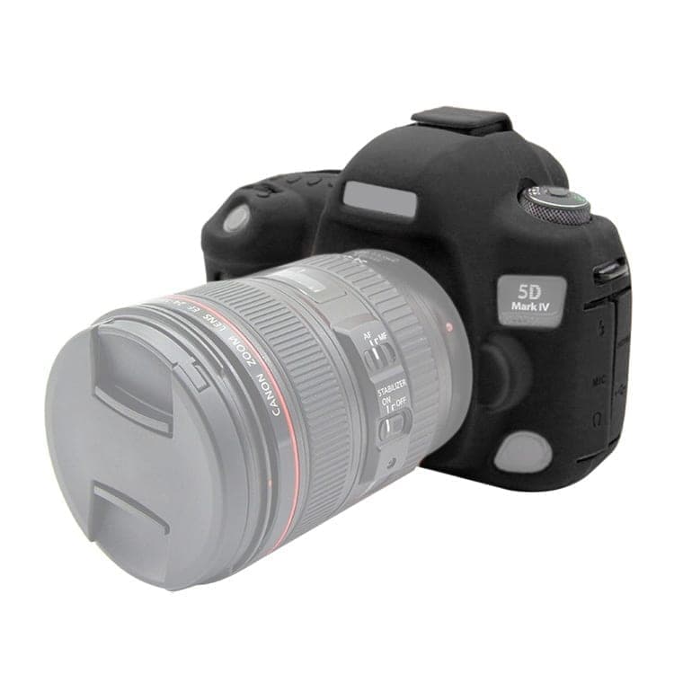 PULUZ Soft Silicone Protective Case for Canon EOS 5D Mark IV (Black)