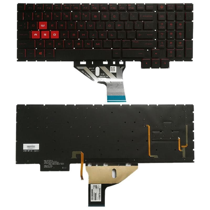 US Version Keyboard with Keyboard Backlight for HP Omen 15-CE 15-CE000 15-CE026TX 15-CE005TX 15-CE006TX 15-CE001TX 15-CE002TX