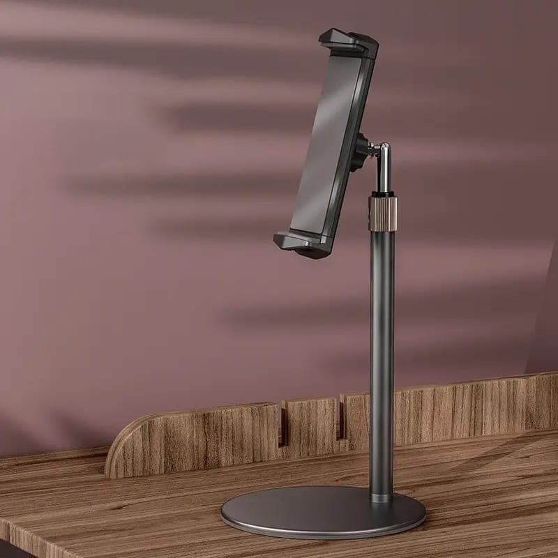 Boneruy P21 Lifting Adjustable Rotating Phone Tablet Desktop Holder (Black)