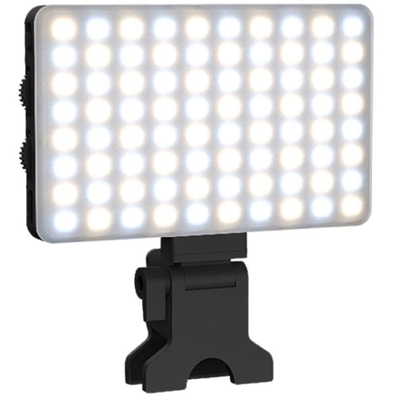 V12A Phone Laptop Video Conference Fill Lamp Portable Selfie Live Streaming LED Fill Light (Black)