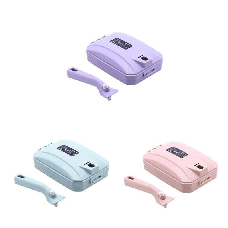Two-row Brush Handheld Carpet Sweeper Brush Sofa Bed Pet Hair Debris Crumb Dirt Fur Cleaner Roller Cleaning Tools, Random Color Delivery