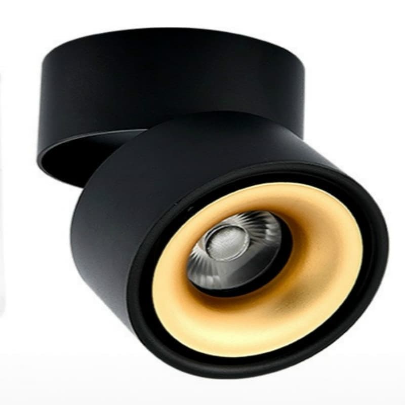 360 Degrees Rotatable Foldable COB LED Background Spot Light Surface Mounted Ceiling Lamp, Wattage:7W, Emitting Color:White