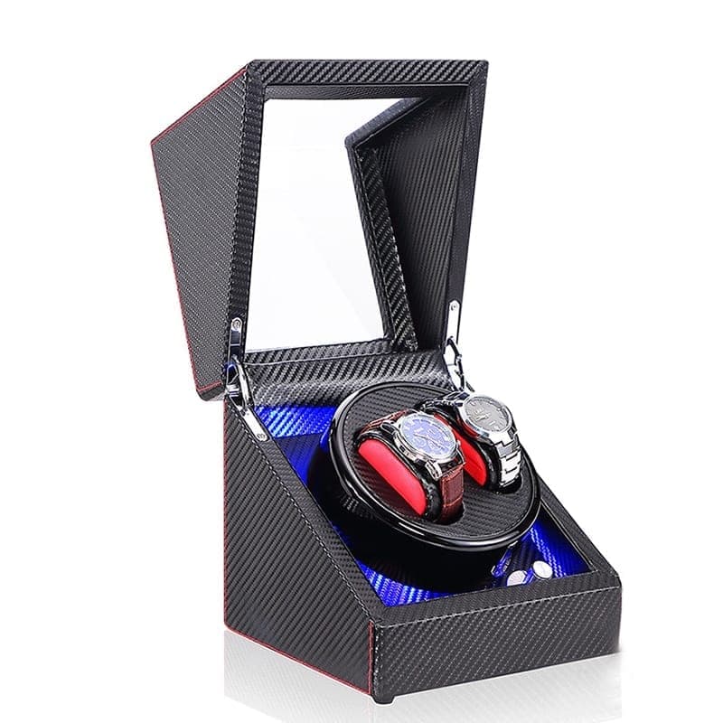 Watch Shaker Automatic Mechanical Watch Rotating Motor Winding Box, US / EU / UK Plug