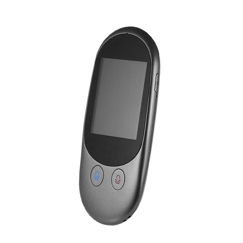 Travel Simultaneous Translator Scanning Recording Intelligent Voice Translator (Black)