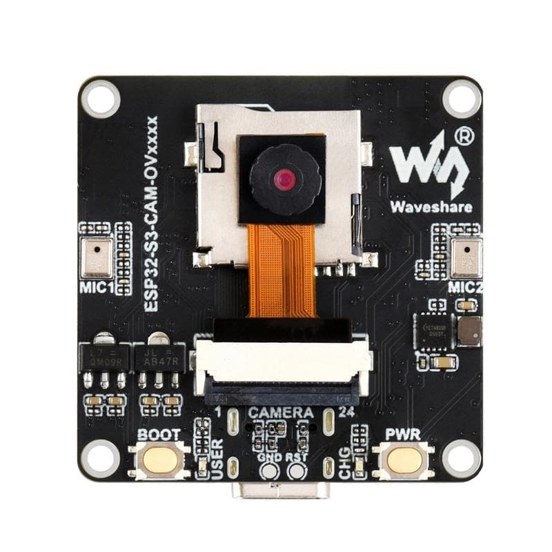 Waveshare ESP32-S3 AIoT Camera Development Board With GC0308 Camera