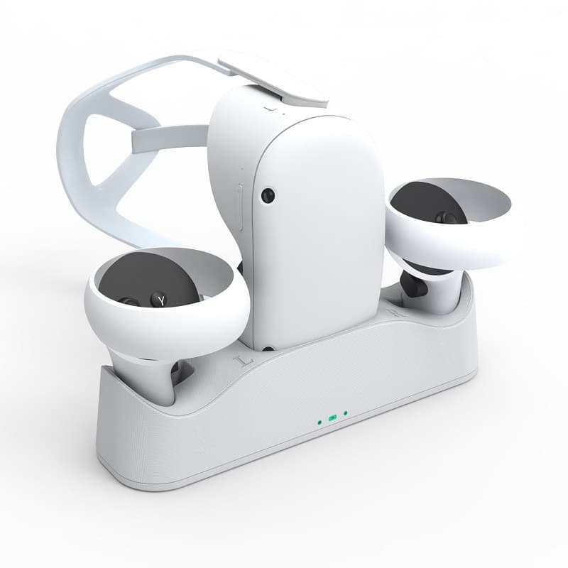 JYS OC003 For Meta Quest 2 VR Glasses Grip Magnetic Base Charger