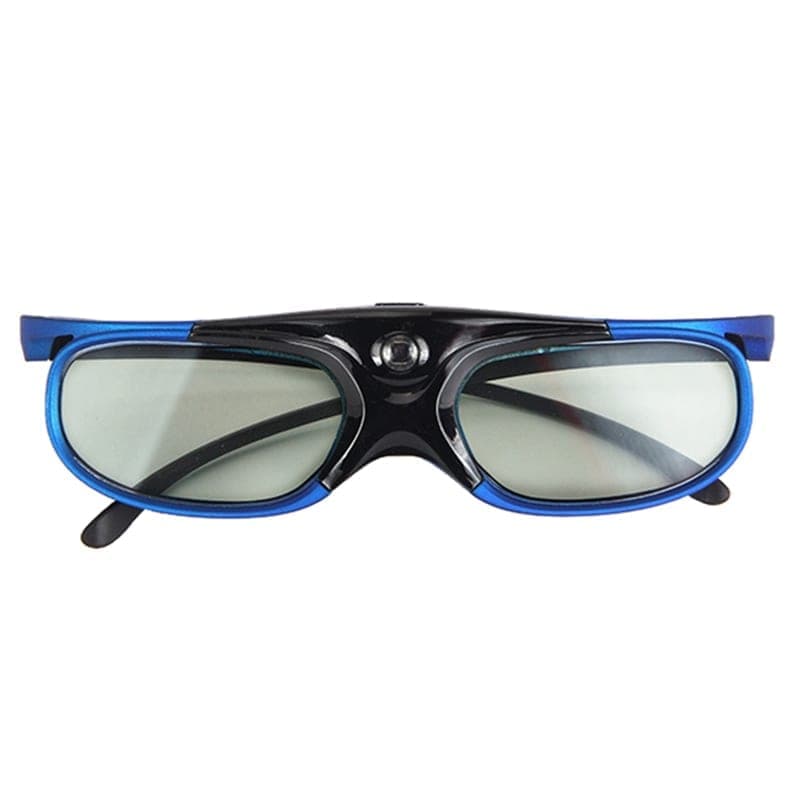 JX30-T Active Shutter 3D Glasses Support 96HZ-144HZ for DLP-LINK Projection X5/Z6/H2 (Blue)