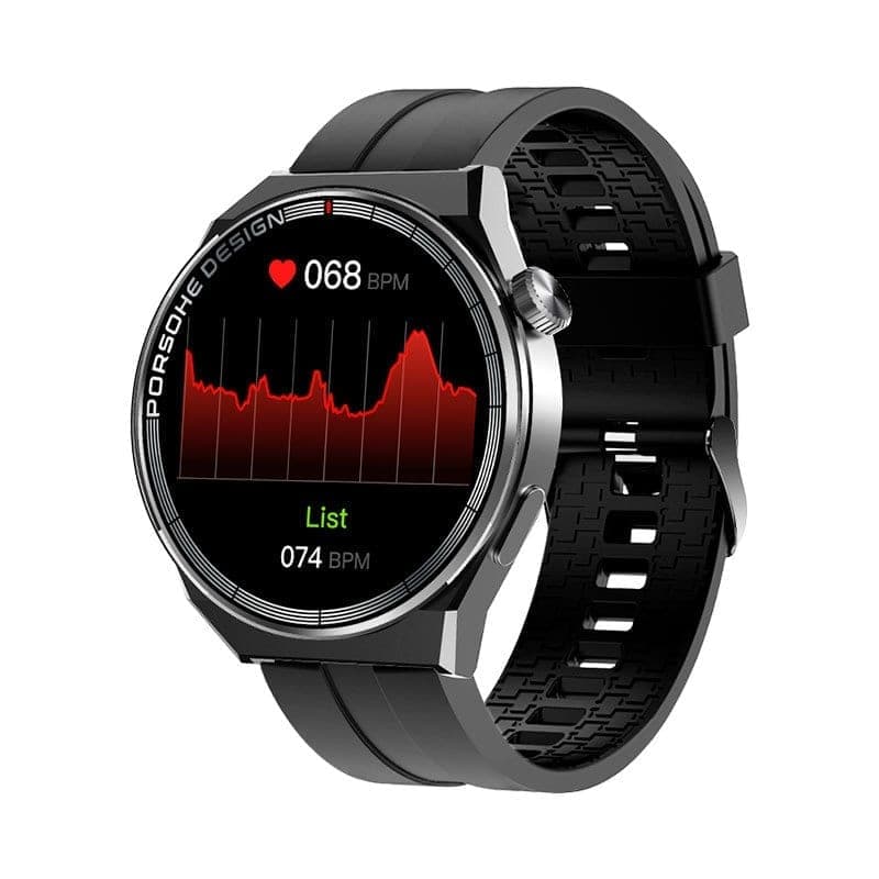 ST5 MAX 1.45 Inch Smart Recording Waterproof Sports Watch Voice Broadcast Calling Watch (Black)