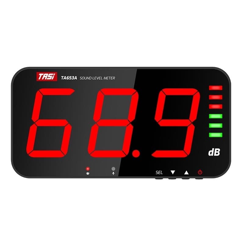 TASI TA653A Large Screen Wall-Mounted Noise Meter Decibel Detector