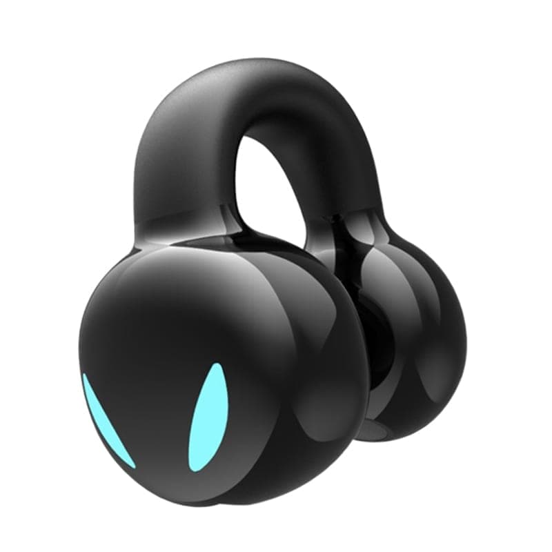 Clip Ear Stereo External Sound Without Hurting Ear Business Sports Model Bluetooth Earphones (Black)