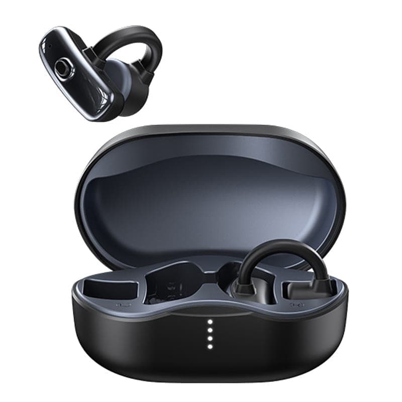 OpenBuds P2 Clip-On Bone Conduction Bluetooth Earphone Sports Music Wireless Earphone (Black)