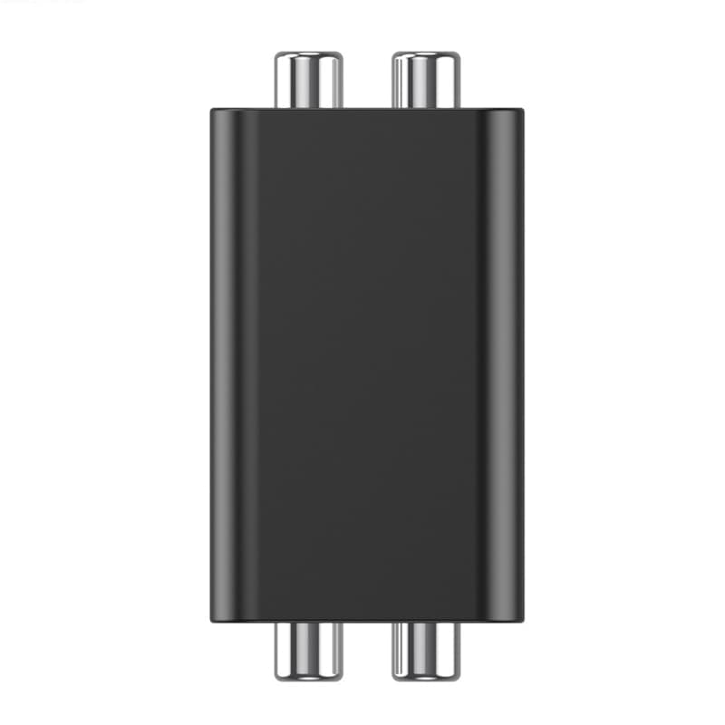RCA Audio Ground Loop Isolator Anti-Interference Noise Reducer Eliminate Current Sound Bluetooth Receiver