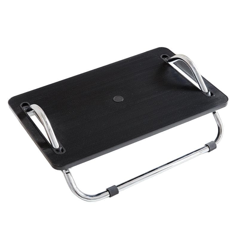 Adjustable Under Desk Foot Rest for Office Ergonomics, Anti-Cross Leg Design Foot Stool (Black)