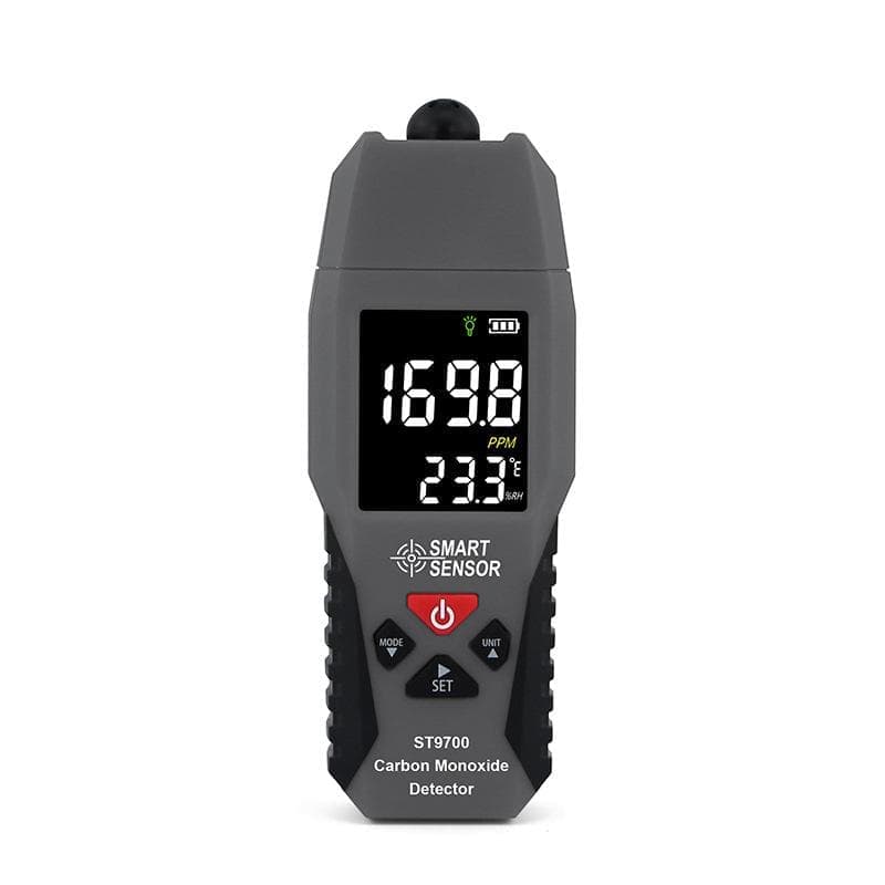 SMART SENSOR Carbon Monoxide Leakage Toxic Gas Alarm Detector (Gray)