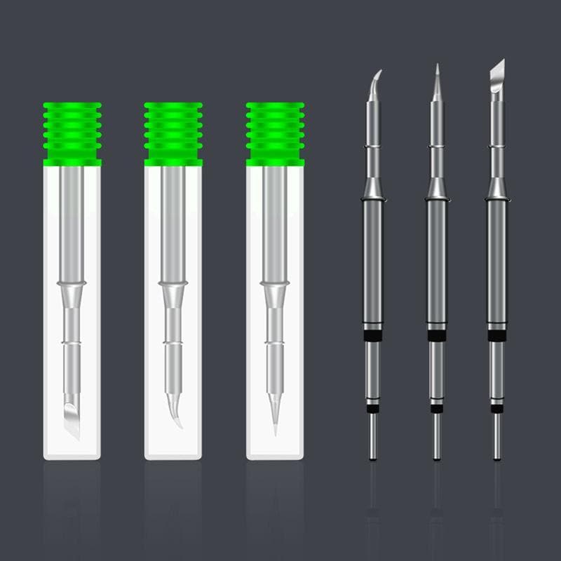 C115 Series Nano-Coated Soldering Tip For JBC T115 Handle Long Life Cartridge C115-I Chisel