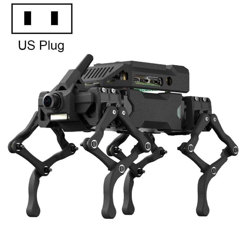 Waveshare WAVEGO Pro 12-DOF Bionic Dog-Like Robot Open Source For ESP32 And Raspberry Pi, Spec: Basic