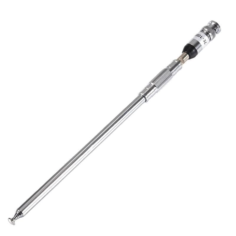 76-108MHz Walkie-Talkie FM Radio BNC Telescopic Antenna(26cm)