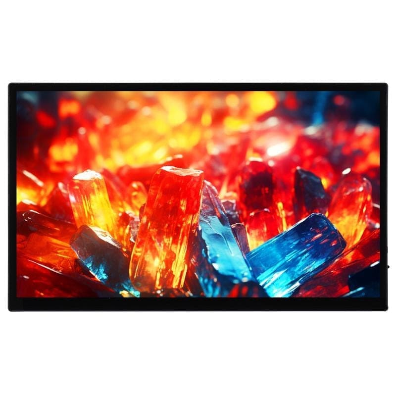 WAVESHARE 13.3-Inch FHD AMOLED Touchscreen 1920x1080 Pixels Fully Laminated Tempered Glass Panel, Specification: EU Plug(32763)