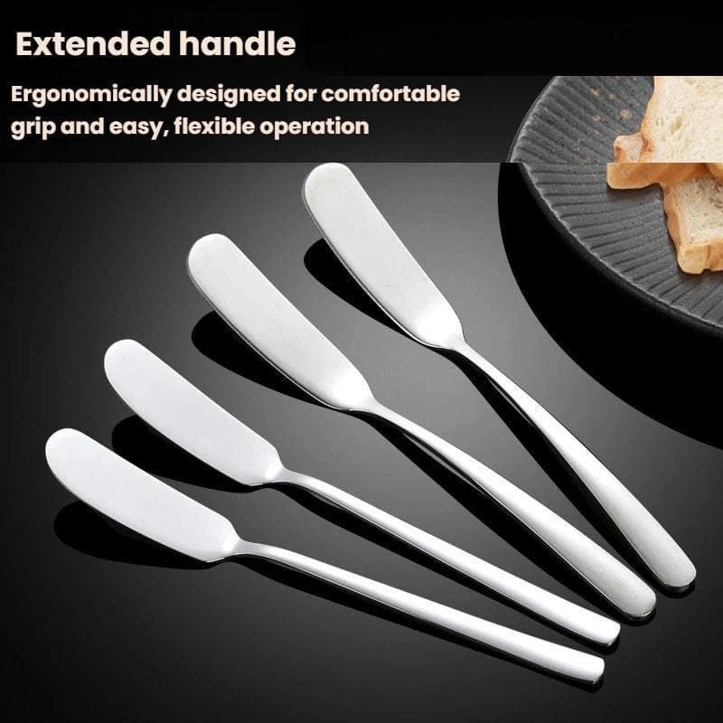 LsCook 304 Steel Small+Thickened Butter Knife Jam Bread Cheese Knife