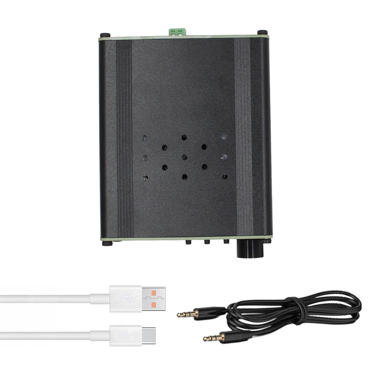 Digital Noise Suppressor (NR) With DSP Shortwave + Speaker (Black)